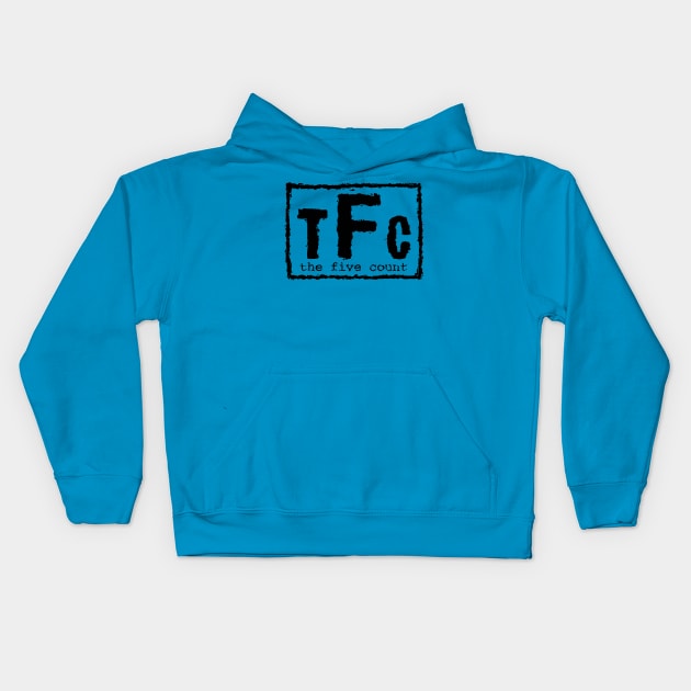 TFC NWO Classic Black Logo Kids Hoodie by thefivecount